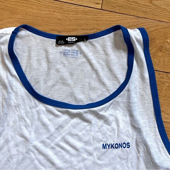 ES Collection Mykonos Gay Athletic Greek Tank Top - Picture 4 of 7